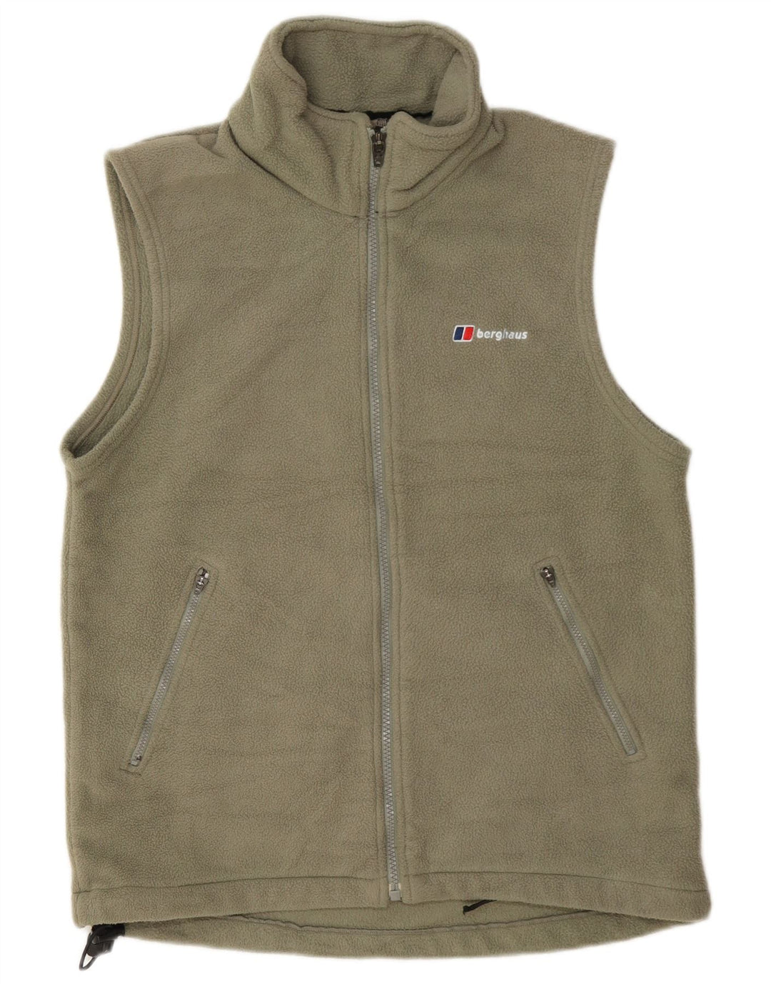Berghaus Gilet polaire pour femme UK 44 Medium Kaki Polyester