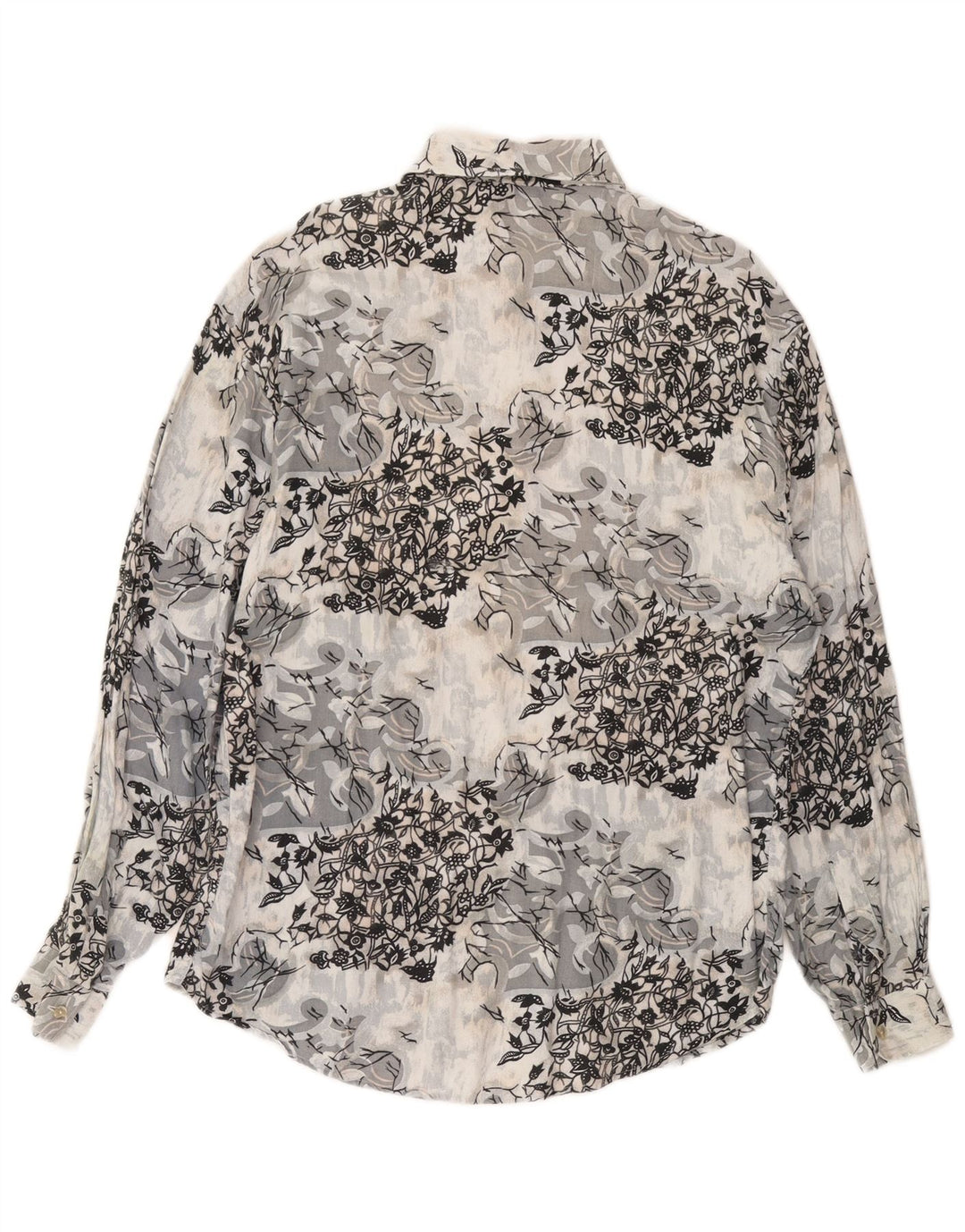 CRIVER Chemise Homme Gris Moyen Floral Viscose