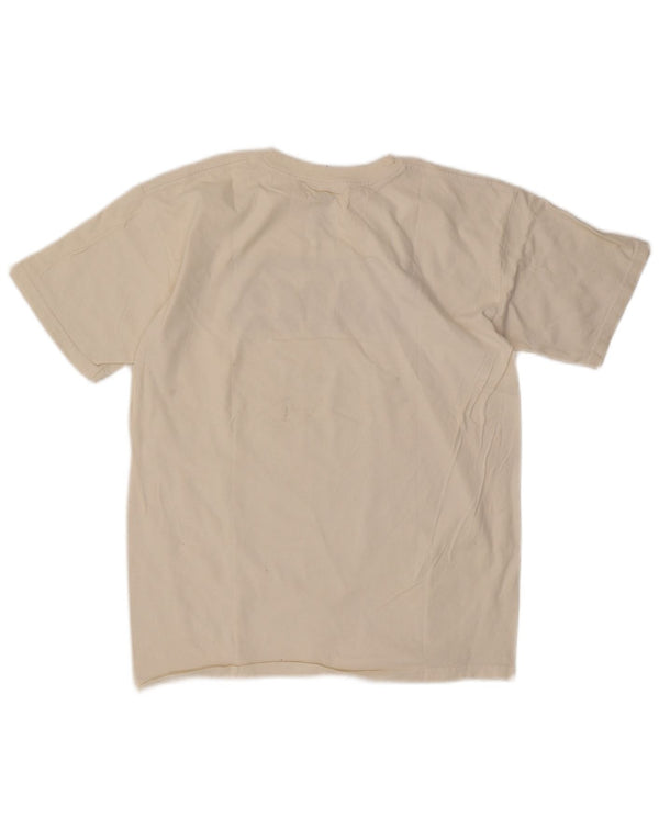 Vans T-shirt graphique pour homme en coton blanc moyen