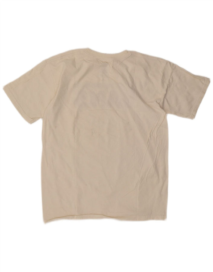 Vans T-shirt graphique pour homme en coton blanc moyen