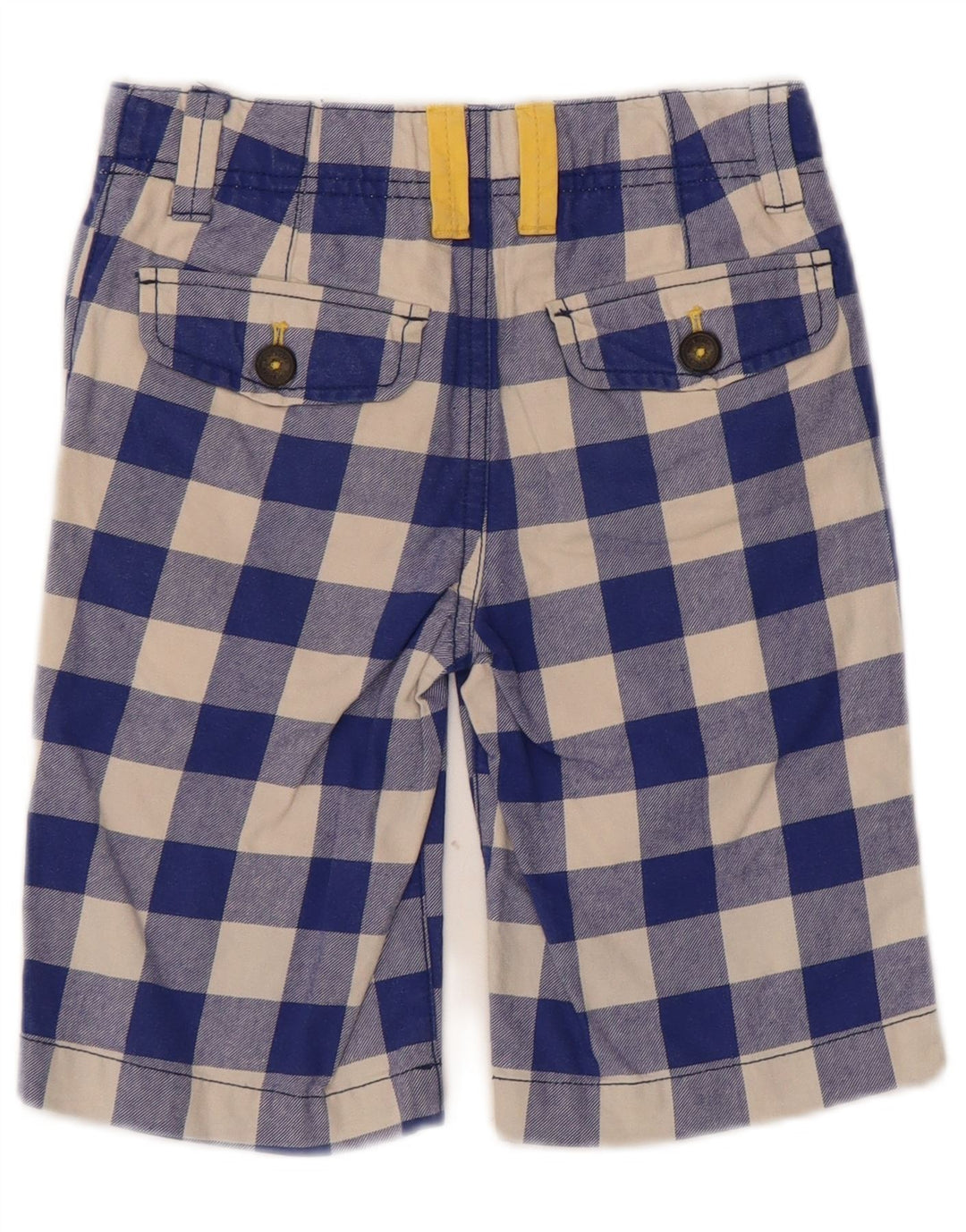 Short chino Boden pour garçon 6-7 ans W22 bleu vichy