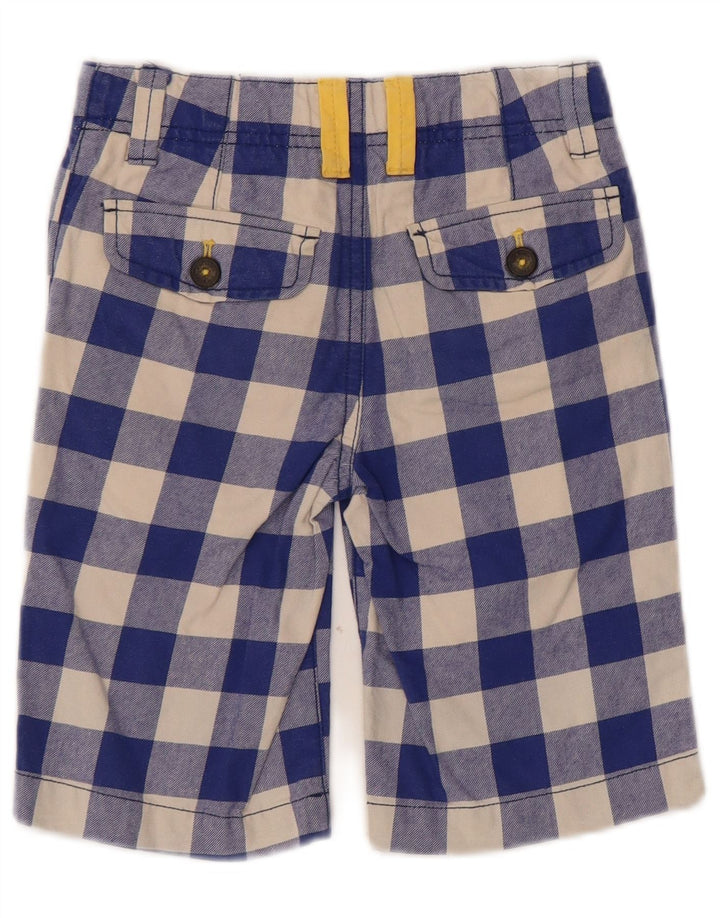 Short chino Boden pour garçon 6-7 ans W22 bleu vichy