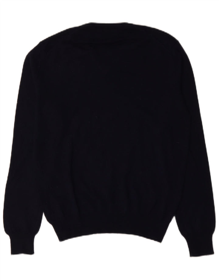 Rifle Pull col V pour homme en acrylique bleu marine Taille L