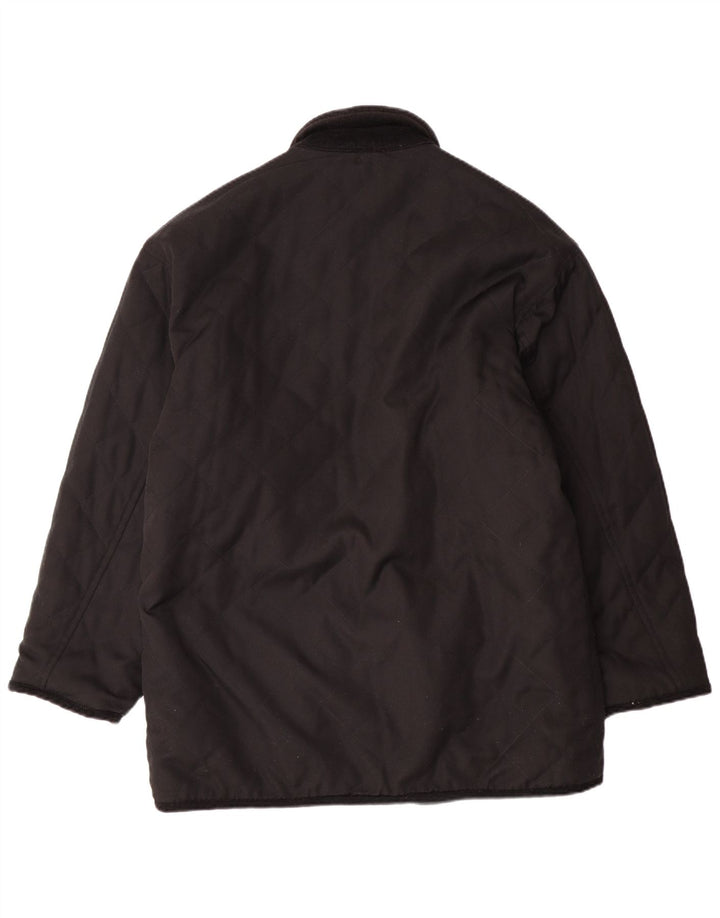 VINTAGE Veste polaire réversible graphique pour homme UK 38 Gris moyen Fair Isle