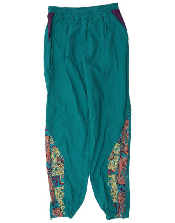 Pantalon de survêtement femme vintage Joggers UK 14 Grand Vert