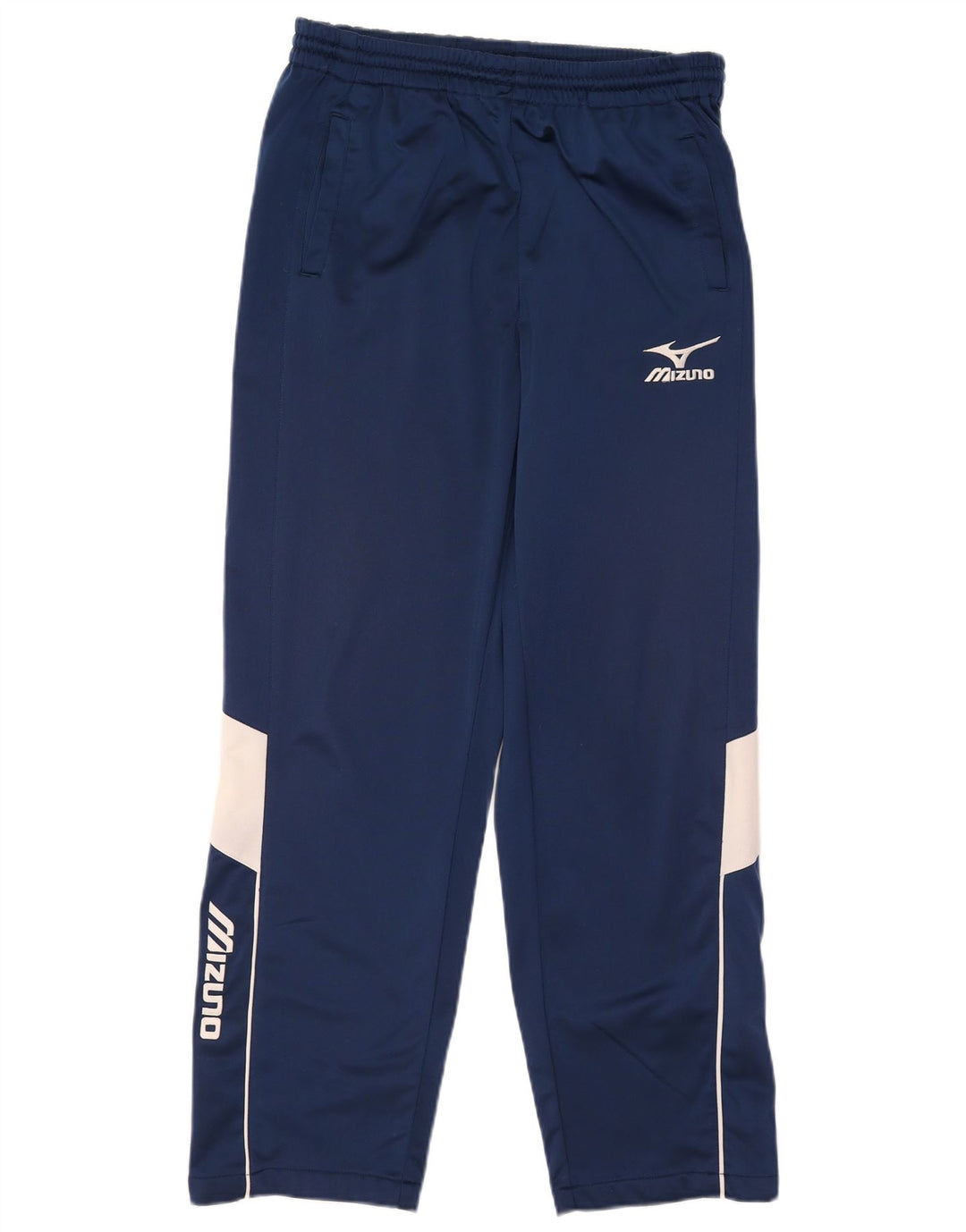 Mizuno Pantalon de survêtement graphique pour homme Large Bleu marine Colourblock
