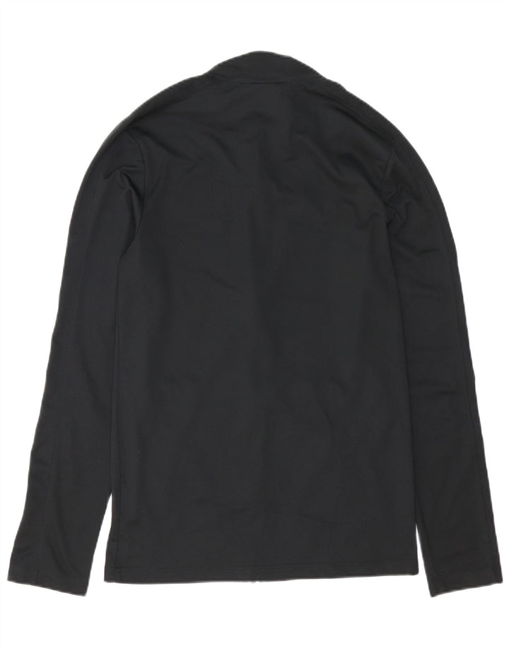 Nike Hommes Dri Fit Slim Fit Survêtement Top Veste Petit Noir Polyester