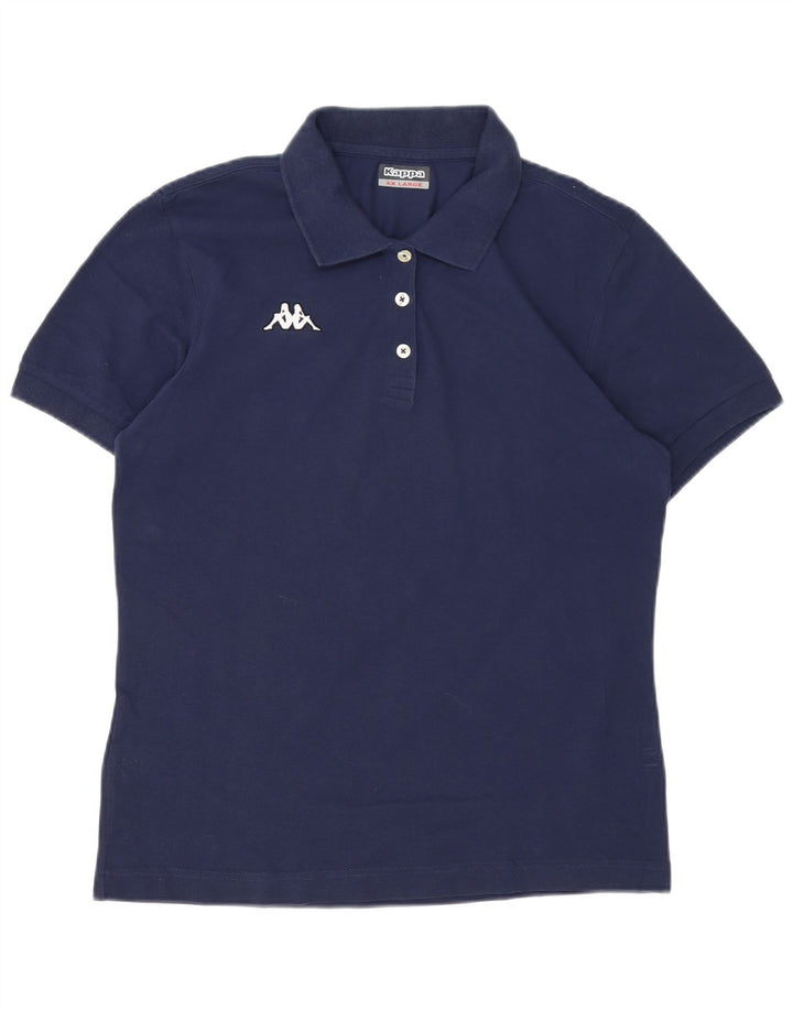 Kappa Polo Femme UK 20 2XL Bleu Marine