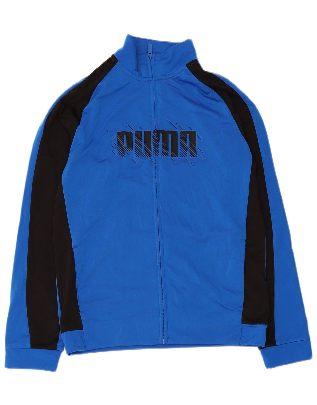 Puma Veste de Survêtement Graphique Garçon 13-14 ans Bleu Colorblock