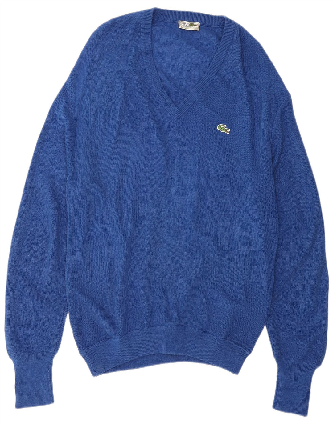 Lacoste Pull col V Homme Bleu Moyen Acrylique