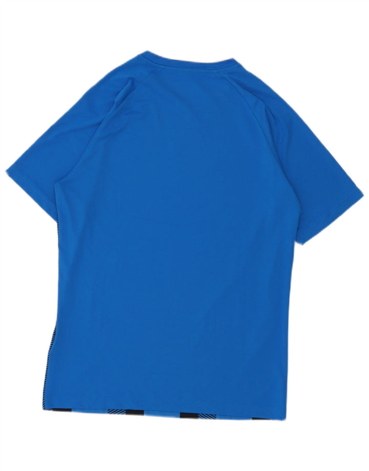 Puma T-Shirt Homme Bleu Rayé Polyester