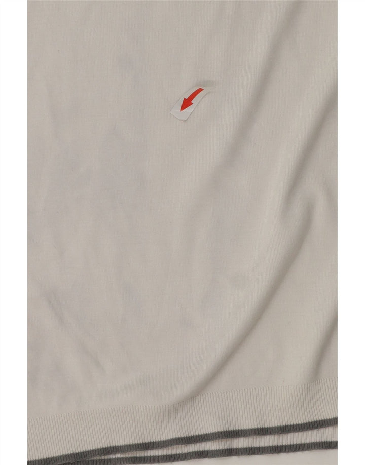 Ted Baker Polo Homme Taille 5 XL Coton Blanc