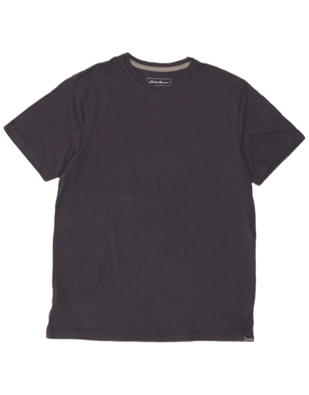 EDDIE BAUER T-Shirt Homme Gris Moyen Coton