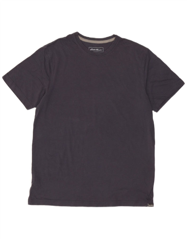EDDIE BAUER T-Shirt Homme Gris Moyen Coton