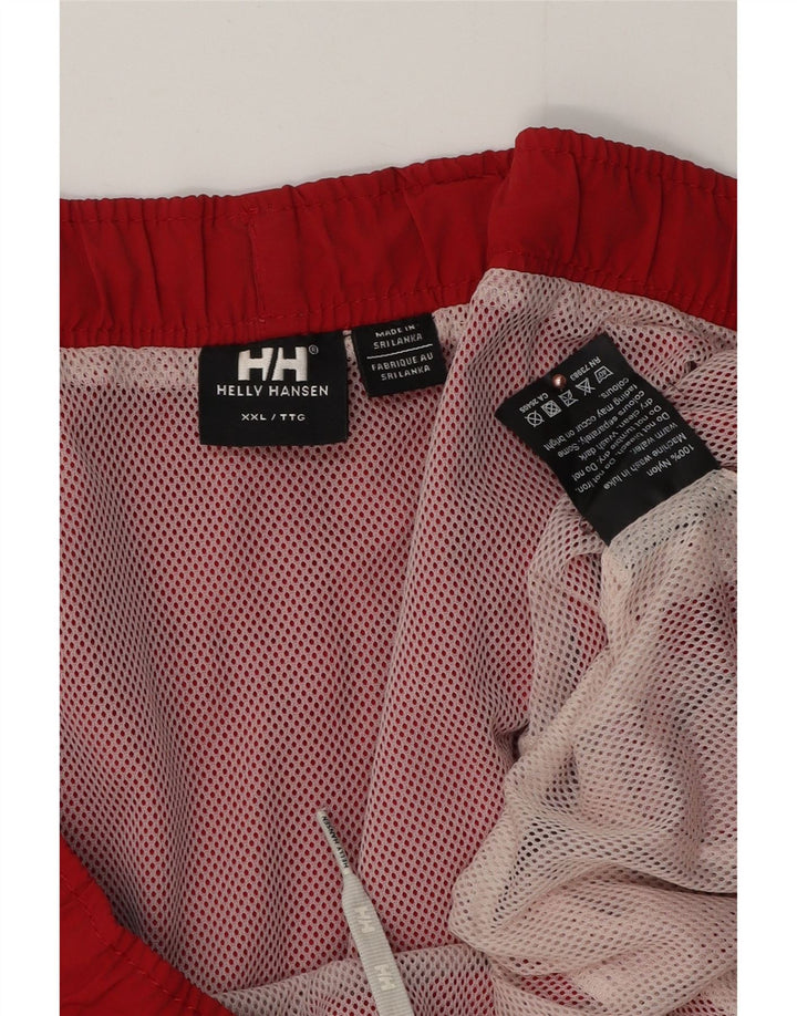 HELLY HANSEN Short de Bain Homme 2XL Rouge Nylon