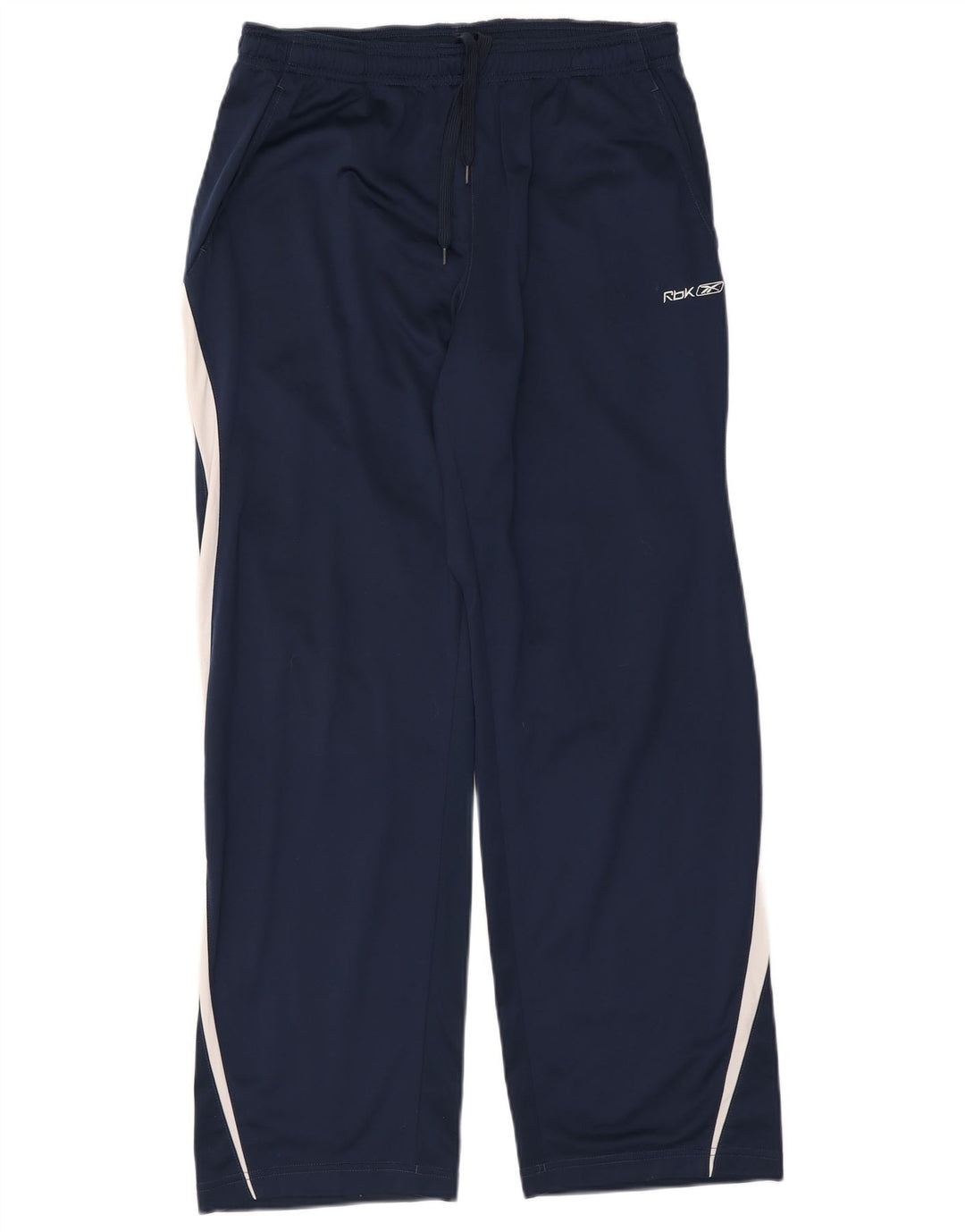 Reebok Pantalon de Survêtement Homme Bleu Marine Moyen Polyester Colorblock