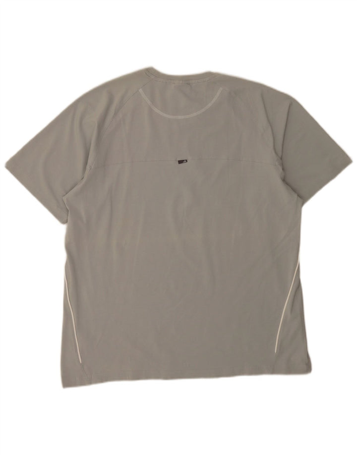 Adidas T-Shirt Homme Top XL Gris Coton