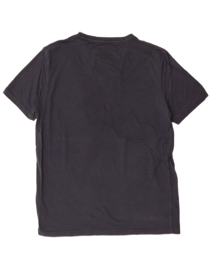 FAT FACE T-Shirt Homme Bleu Marine Moyen Coton