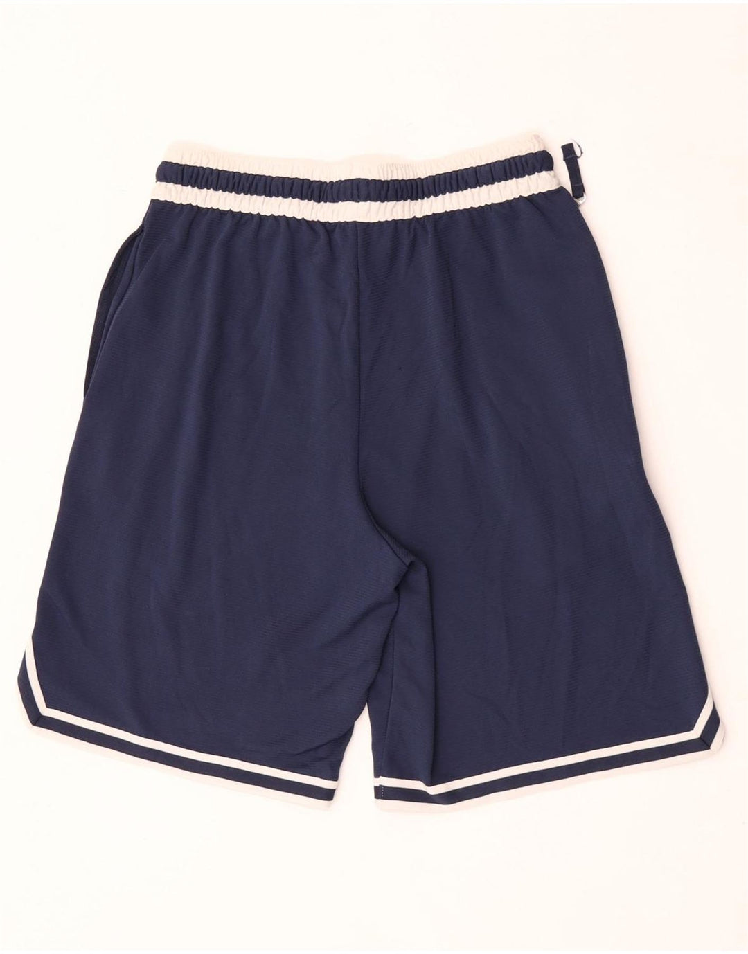 Nike Short de sport pour homme en polyester color block bleu marine moyen