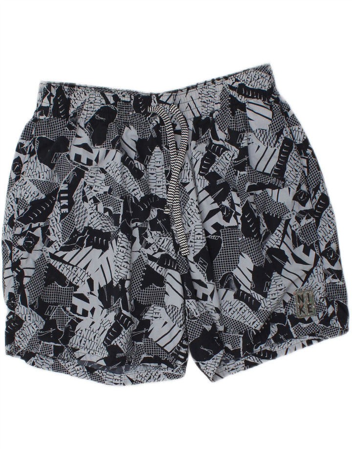 Short de sport graphique Nike Homme Noir Moyen Polyamide