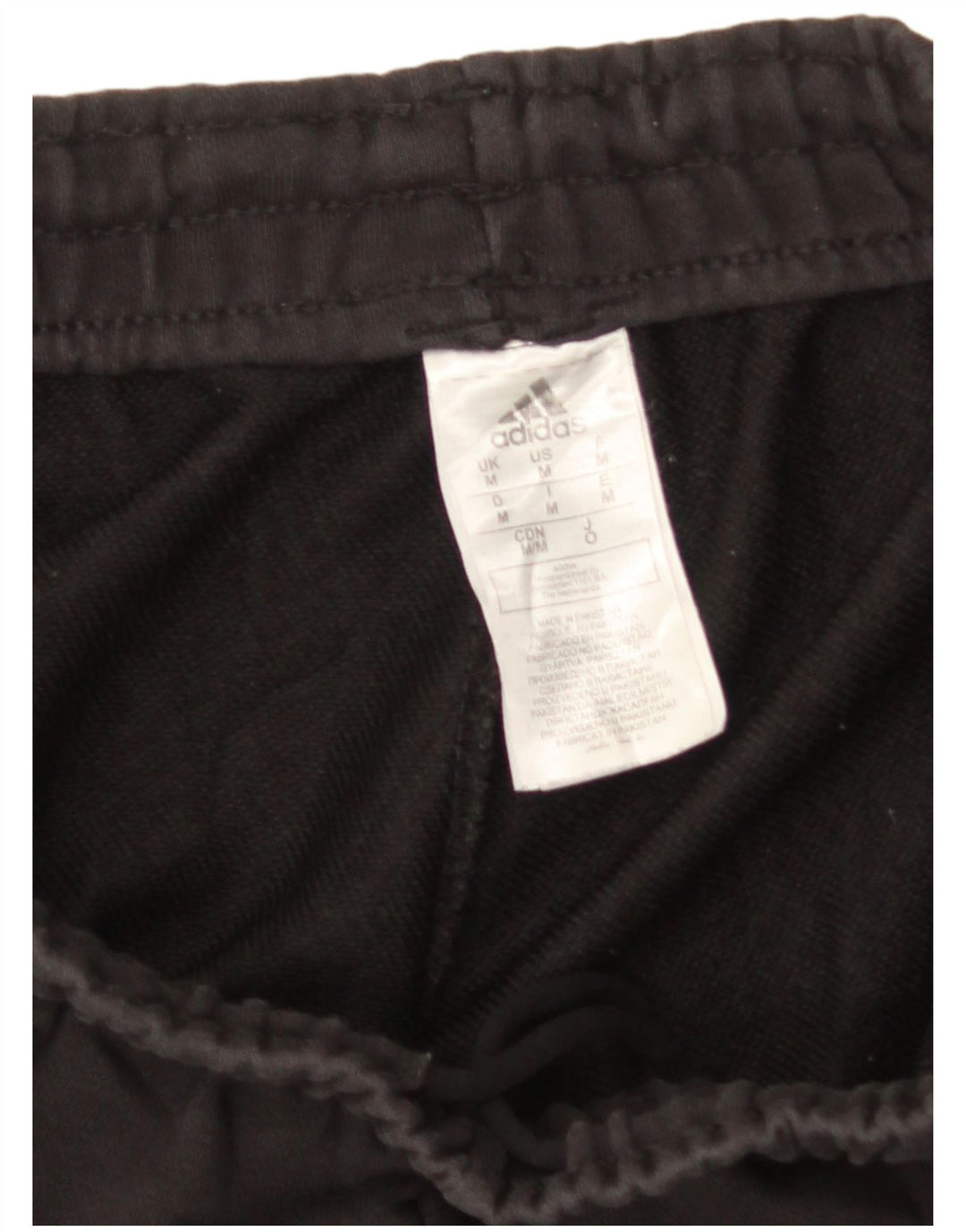 Adidas Pantalon de survêtement graphique pour homme en coton noir moyen