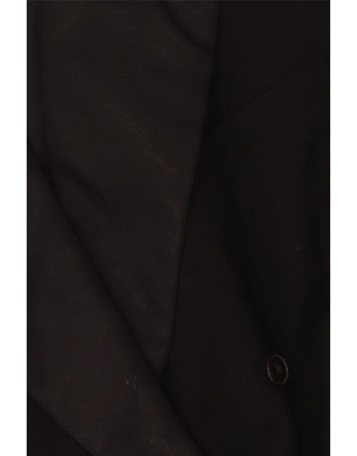 Burton Veste blazer surdimensionnée à double boutonnage pour femme UK 6 XS Noir
