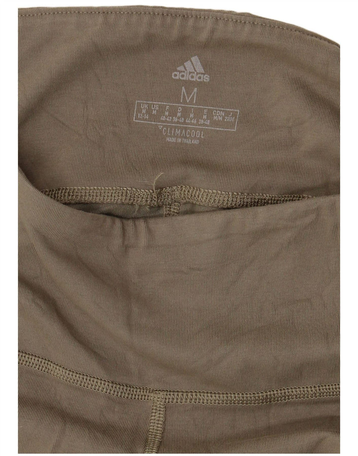 Adidas Leggings Climacool pour femme UK 12/14 Kaki moyen