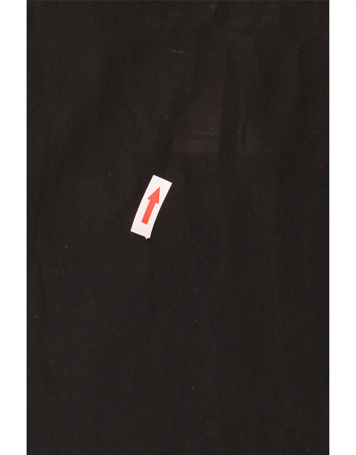 Marks & Spencer Pantalon de Costume Droit Homme W40 L29 Noir Polyester