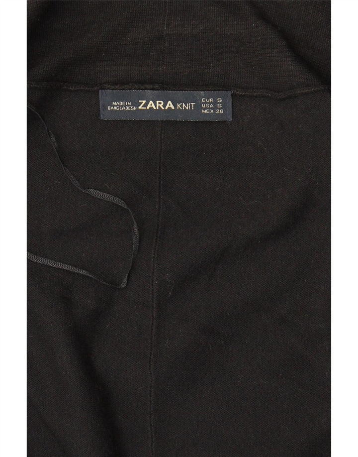 Zara Cardigan ouvert pour femme UK 10 Small Noir