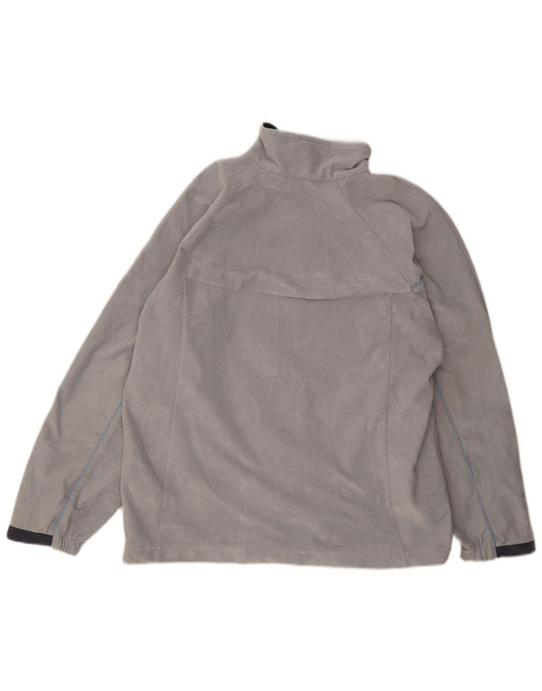 Diadora Veste de survêtement pour femme UK 14 Large Gris Polyester