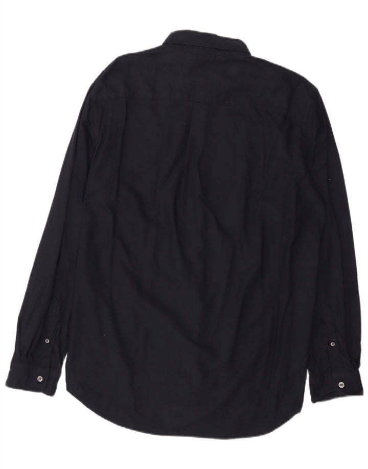 French Connection Chemise Homme XL Bleu Marine Coton