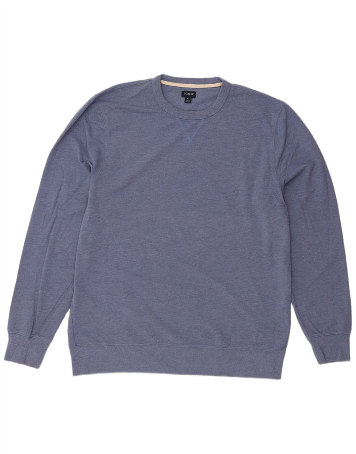 J. CREW Sweat-Shirt Homme XL Bleu Coton