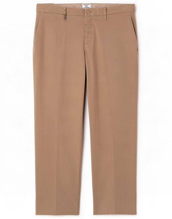 Trussardi Pantalon Chino Regular Homme IT 52 XL W36 L28 Beige Coton