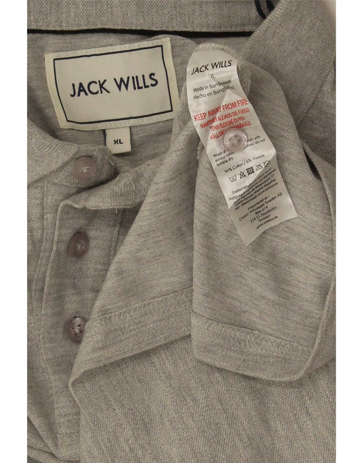 Jack Wills Polo Homme XL Gris Coton