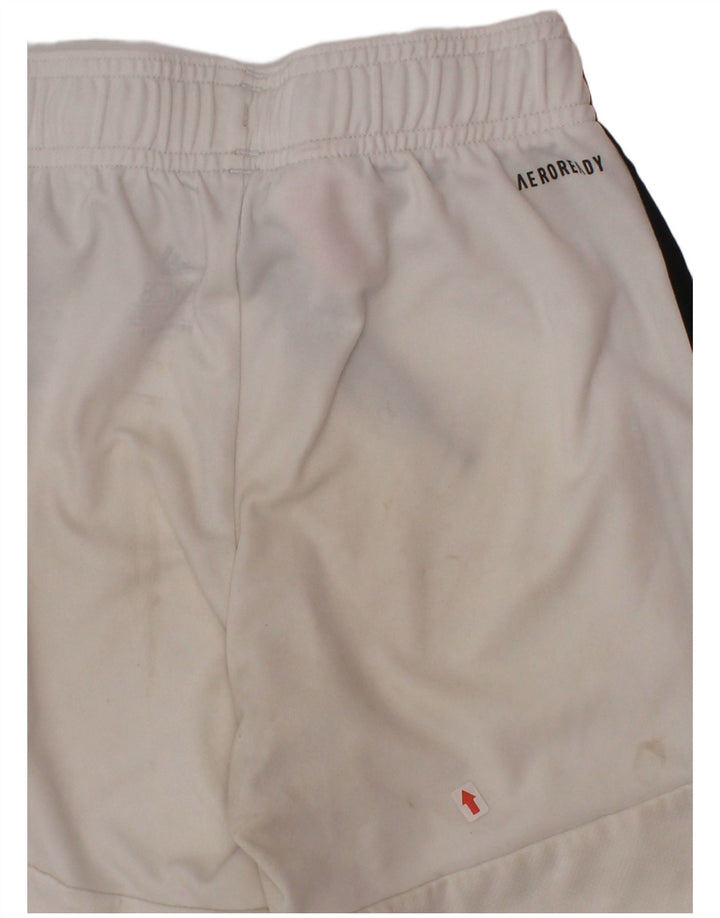 Adidas Garçons Aeroready Sport Shorts 7-8 ans Blanc Polyester