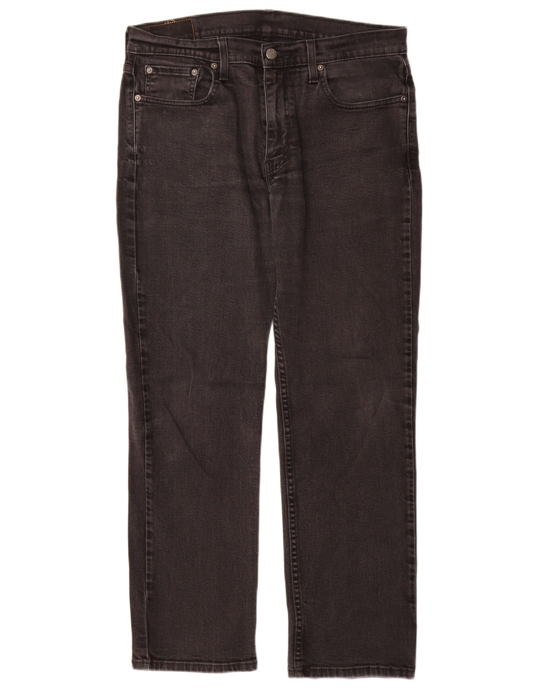LEVI'S Jean Droit 514 Homme W33 L30 Noir Coton