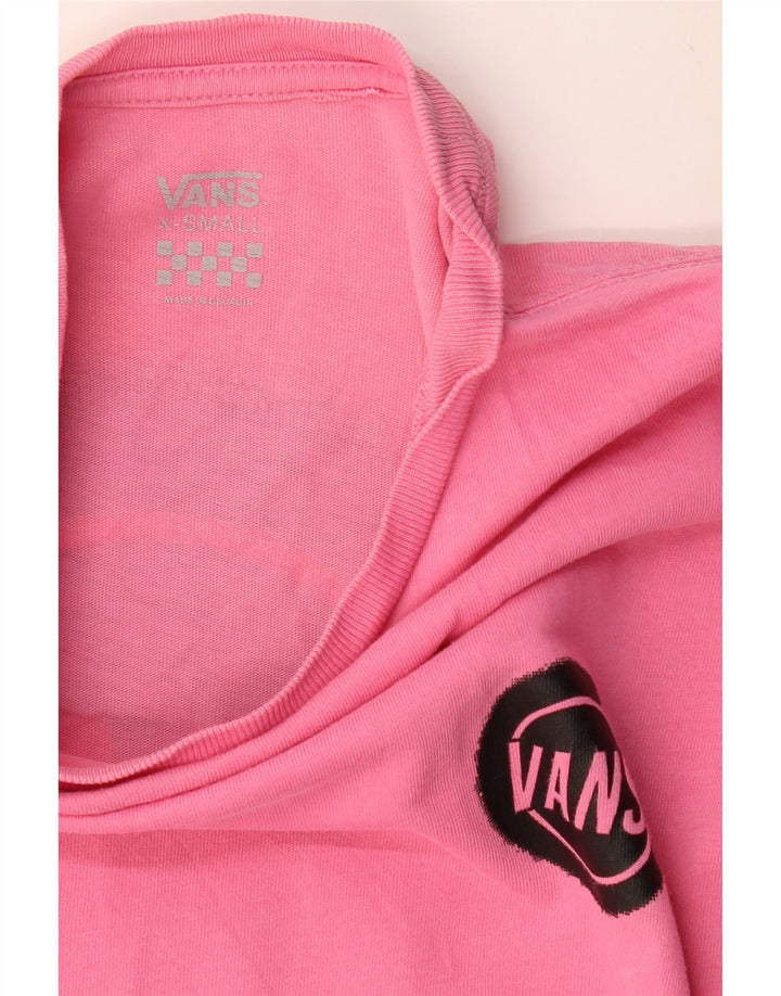 VANS T-shirt graphique pour homme XS Rose