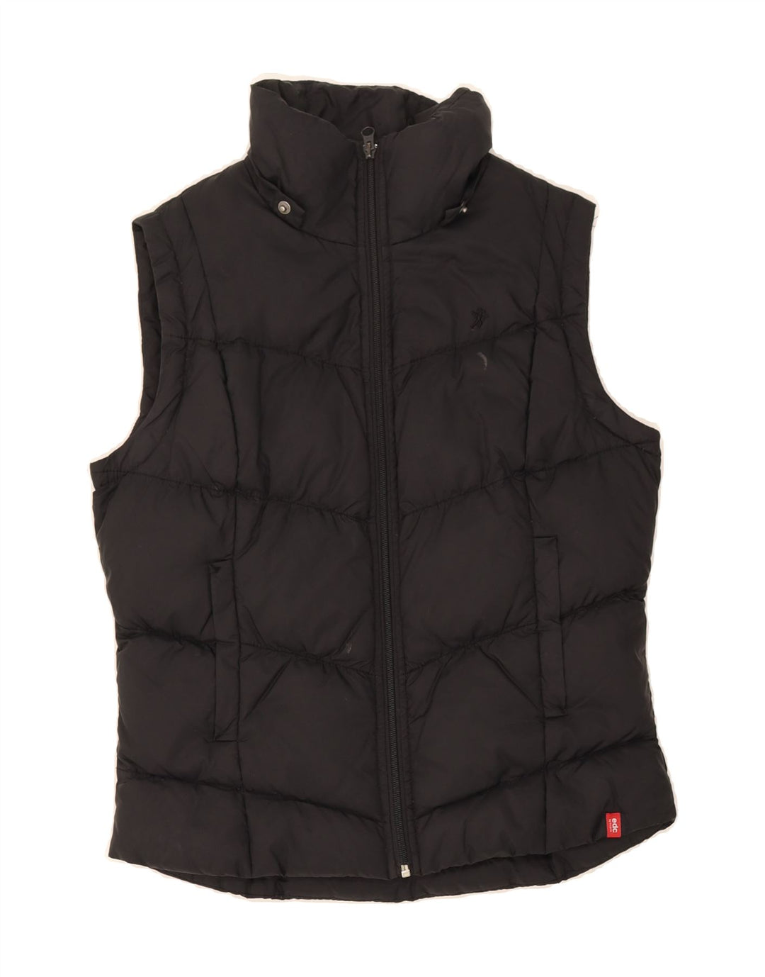 ESPRIT Womens Padded Gilet UK 10 Small Black Polyamide Vintage Esprit and Second-Hand Esprit from Messina Hembry 