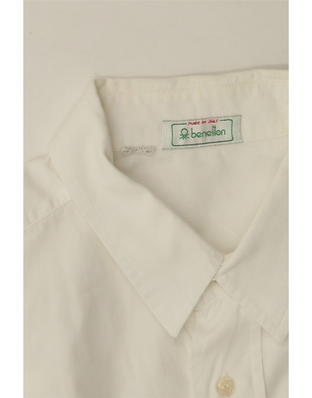 BENETTON Chemise Homme XL Blanc