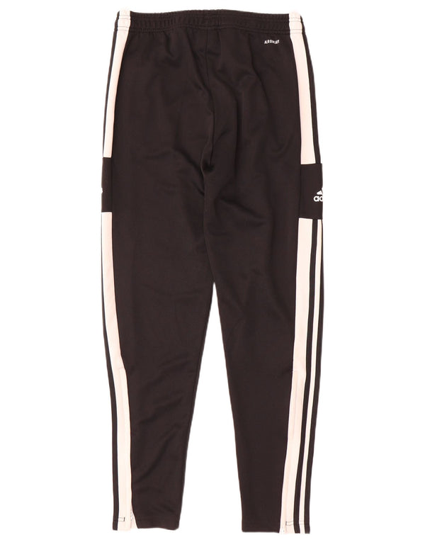 Adidas Pantalon de survêtement Aeroready pour femme UK 12 Noir moyen Colourblock