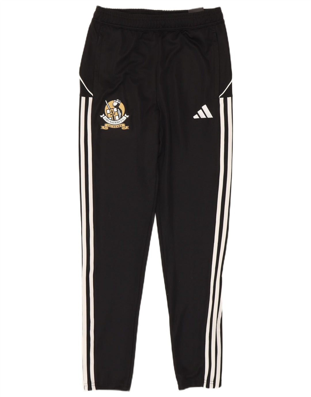 ADIDAS Garçons Crusaders F.C. Pantalon De Survêtement Graphique 13-14 ans Noir