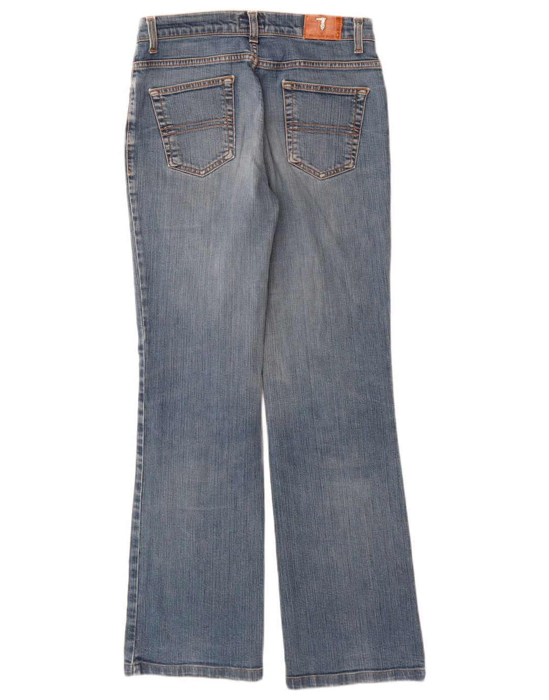 Trussardi Jeans Jean Bootcut Femme W27 L30 Bleu Coton
