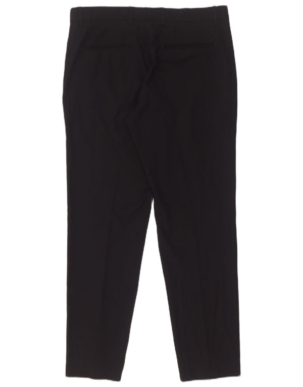 Zara Pantalon Chino Slim Homme EU 40 Medium W31 L29 Noir