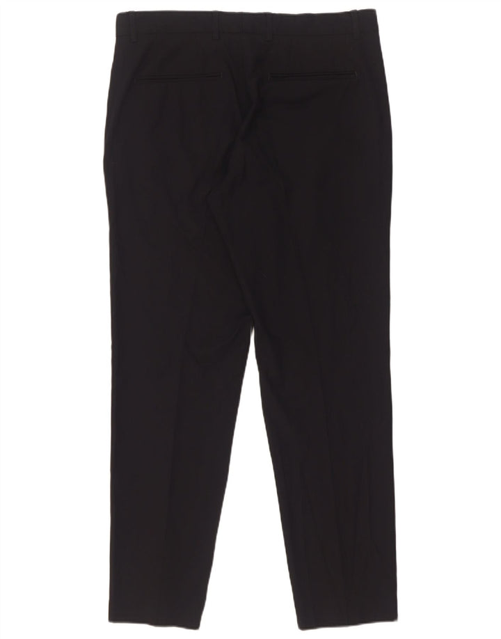Zara Pantalon Chino Slim Homme EU 40 Medium W31 L29 Noir