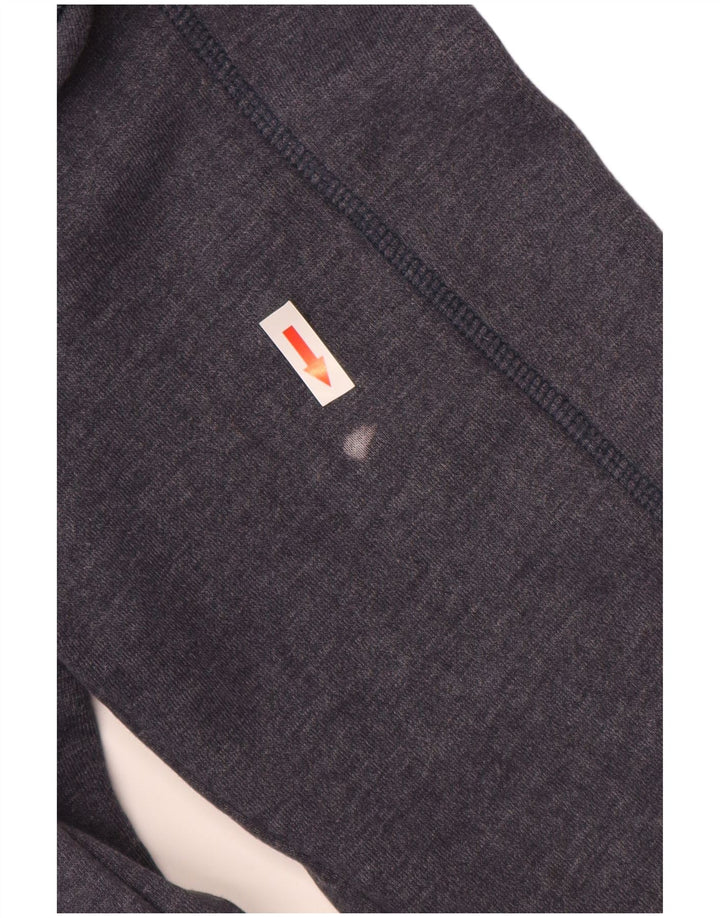 WEIRD FISH Sweat-shirt à col zippé pour homme en coton bleu marine Taille L