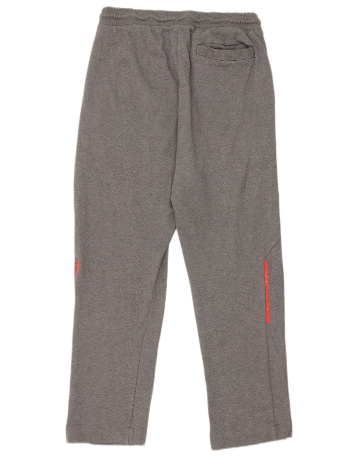 HUGO BOSS Pantalon de survêtement graphique en coton gris moyen