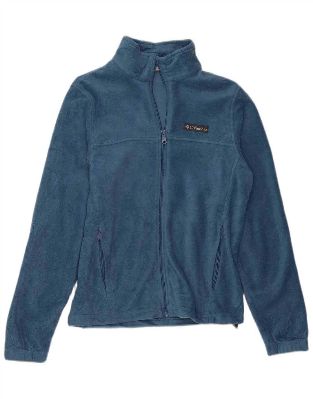 Columbia Veste polaire surdimensionnée pour femme UK 6 XS Bleu Polyester