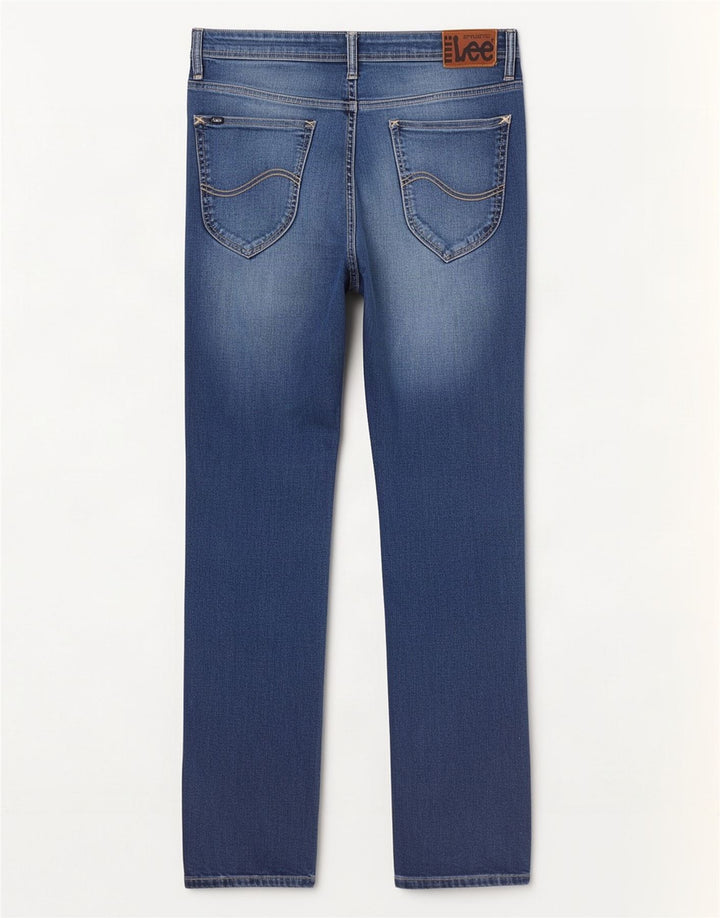 Lee Jean Slim Homme W32 L30 Bleu Coton