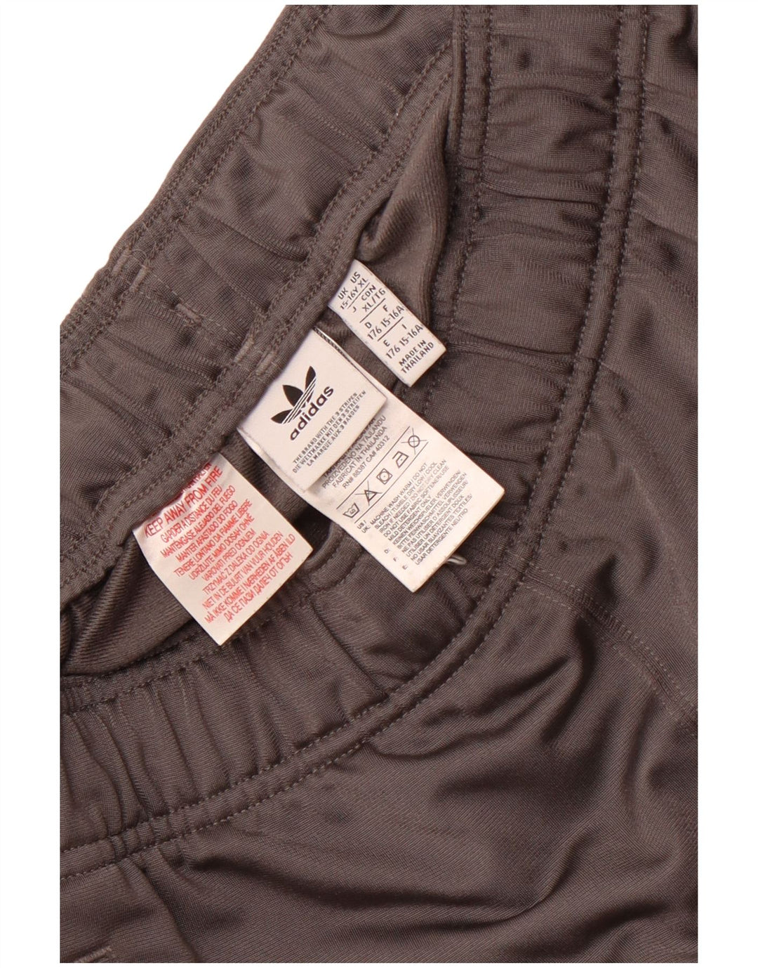 Adidas Pantalon de Survêtement Garçon Joggers 15-16 ans Gris Polyester