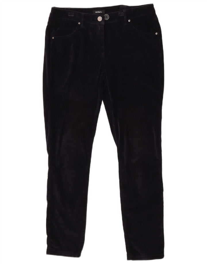 Max & Co. Pantalon Slim Casual Femme W32 L29 Bleu Marine